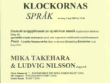Stoccolma Mika Takehara Ludvig Nilsson. Enrico Renna. Luce
